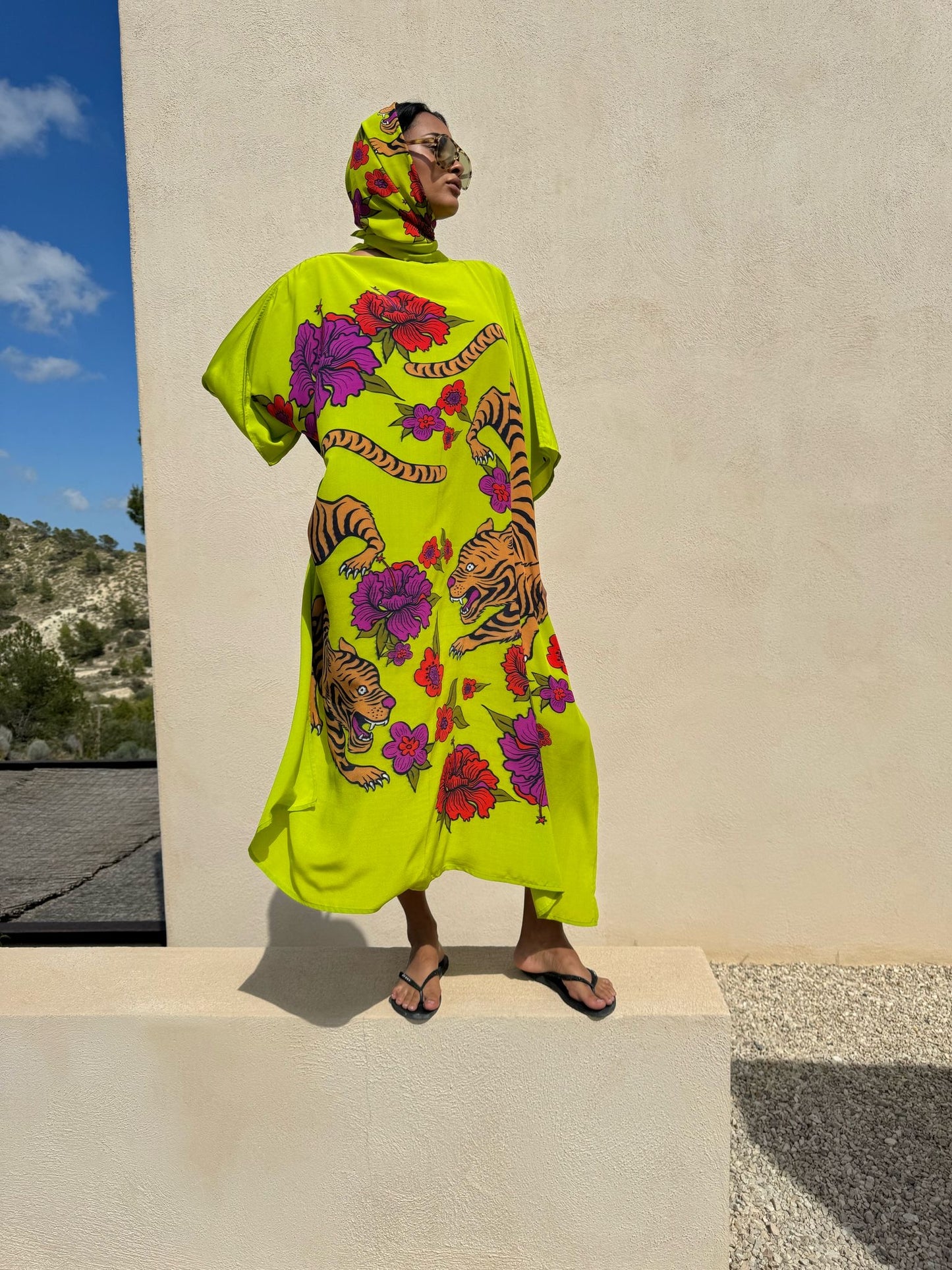 TIGER LILLY SILK TUNIC