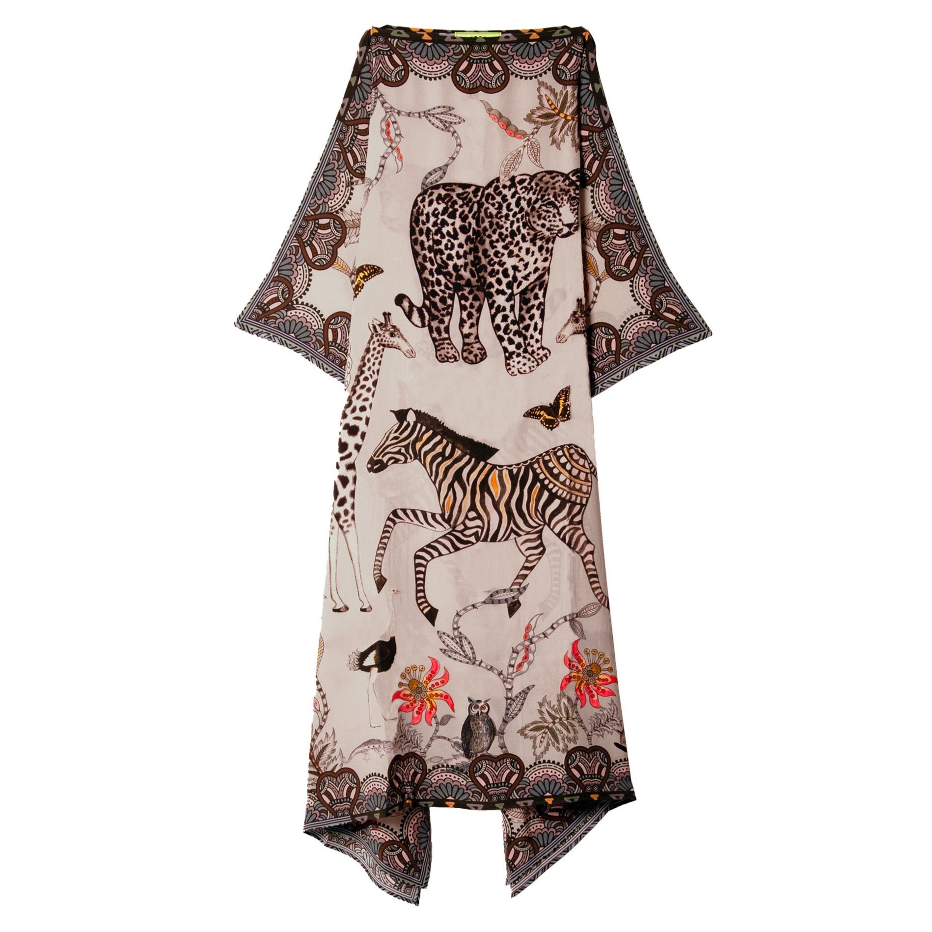 WILDLIFE SILK TUNIC