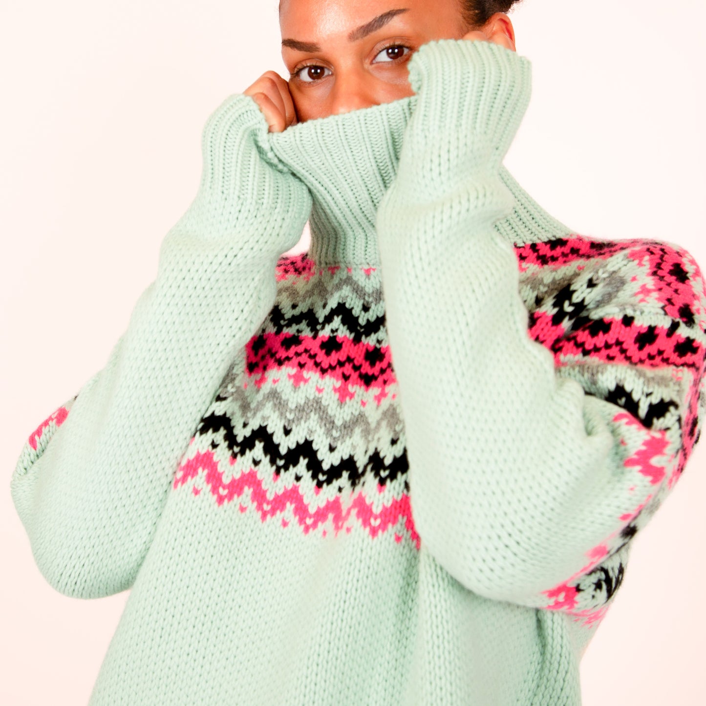 GABRIELLE SKI SWEATER OS
