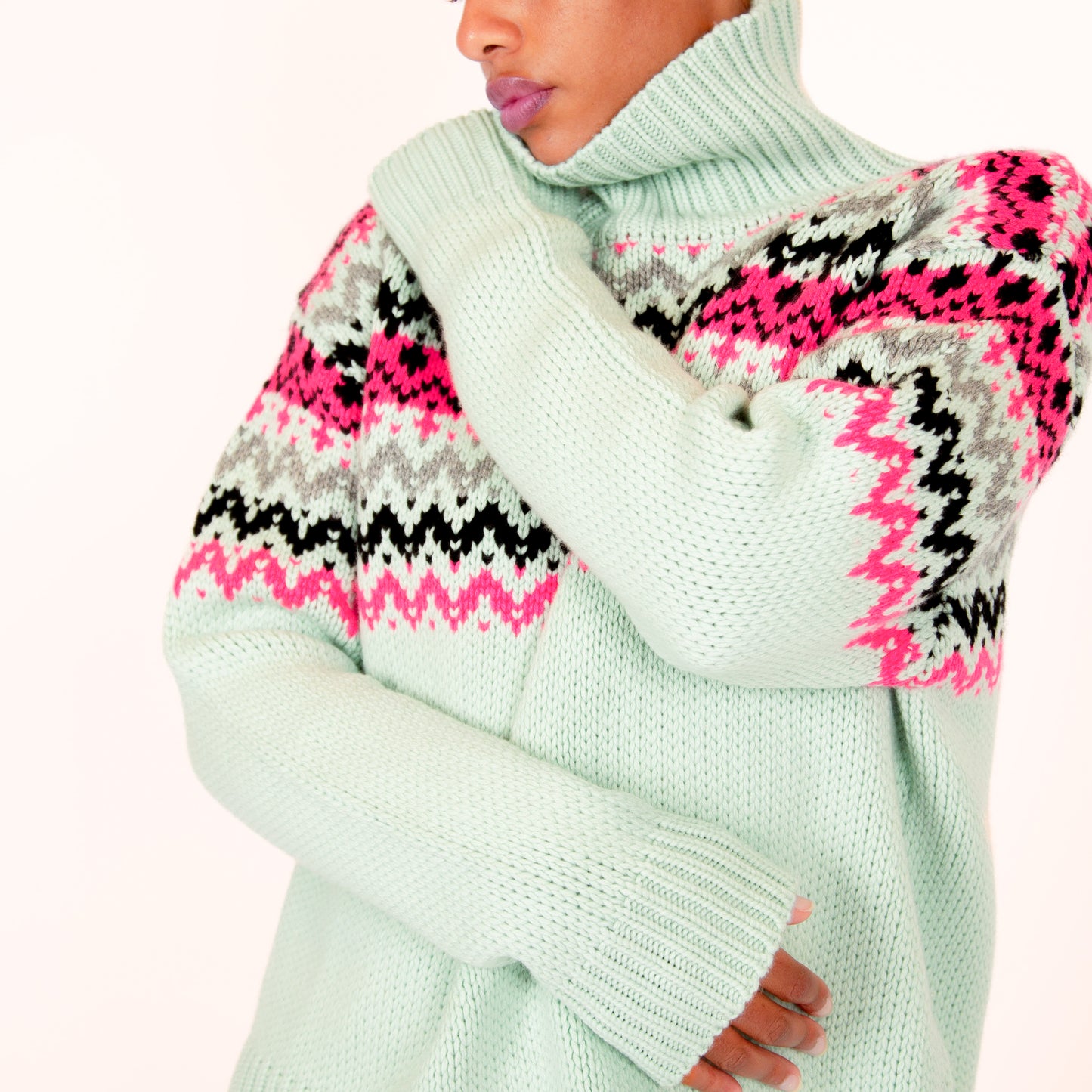 GABRIELLE SKI SWEATER OS