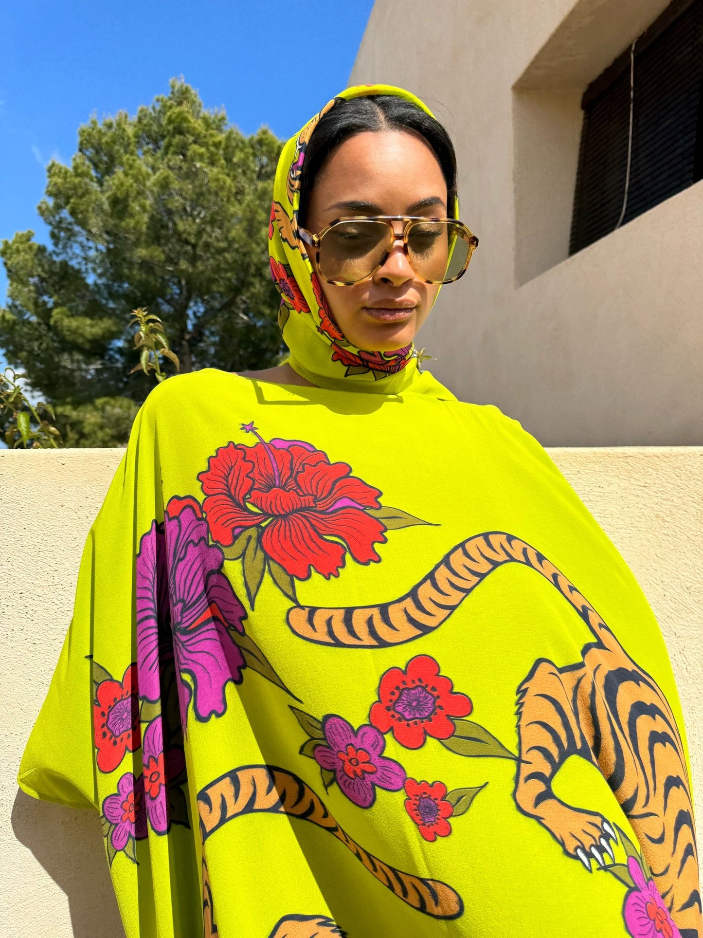 TIGER LILLY SILK TUNIC
