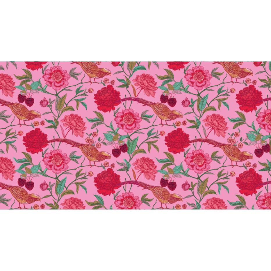 BIRD PARADISE CASHMERE SCARF