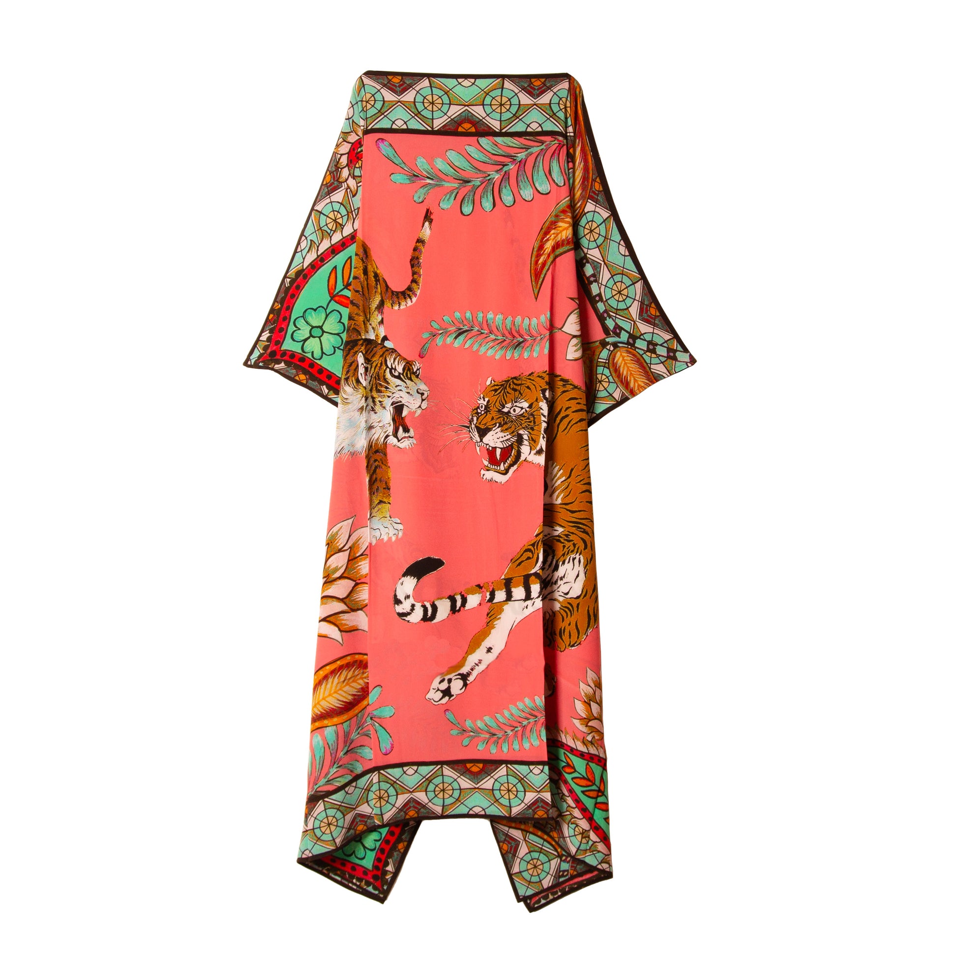 TIGER & JUNGLE SILK TUNIC