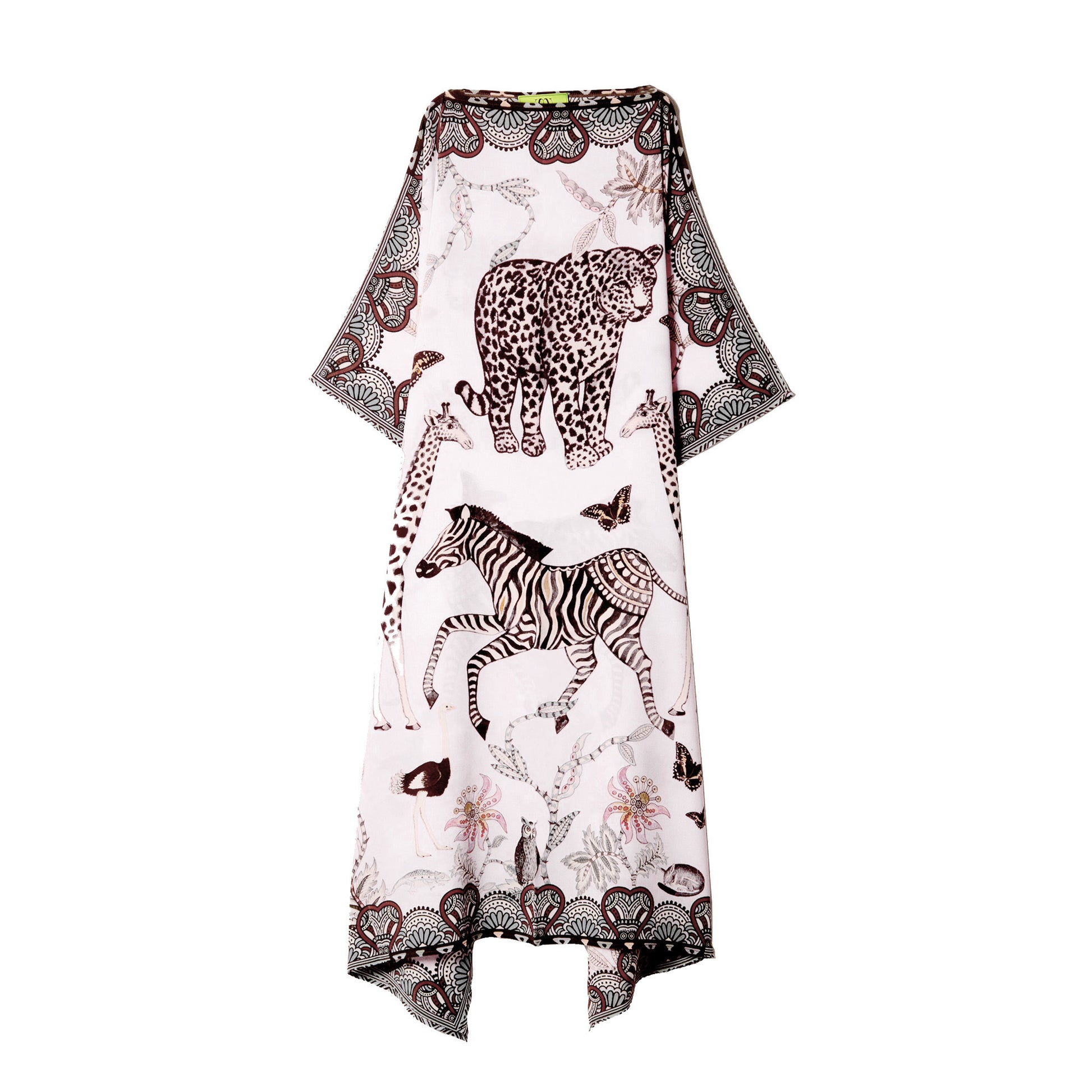 WILDLIFE SILK TUNIC