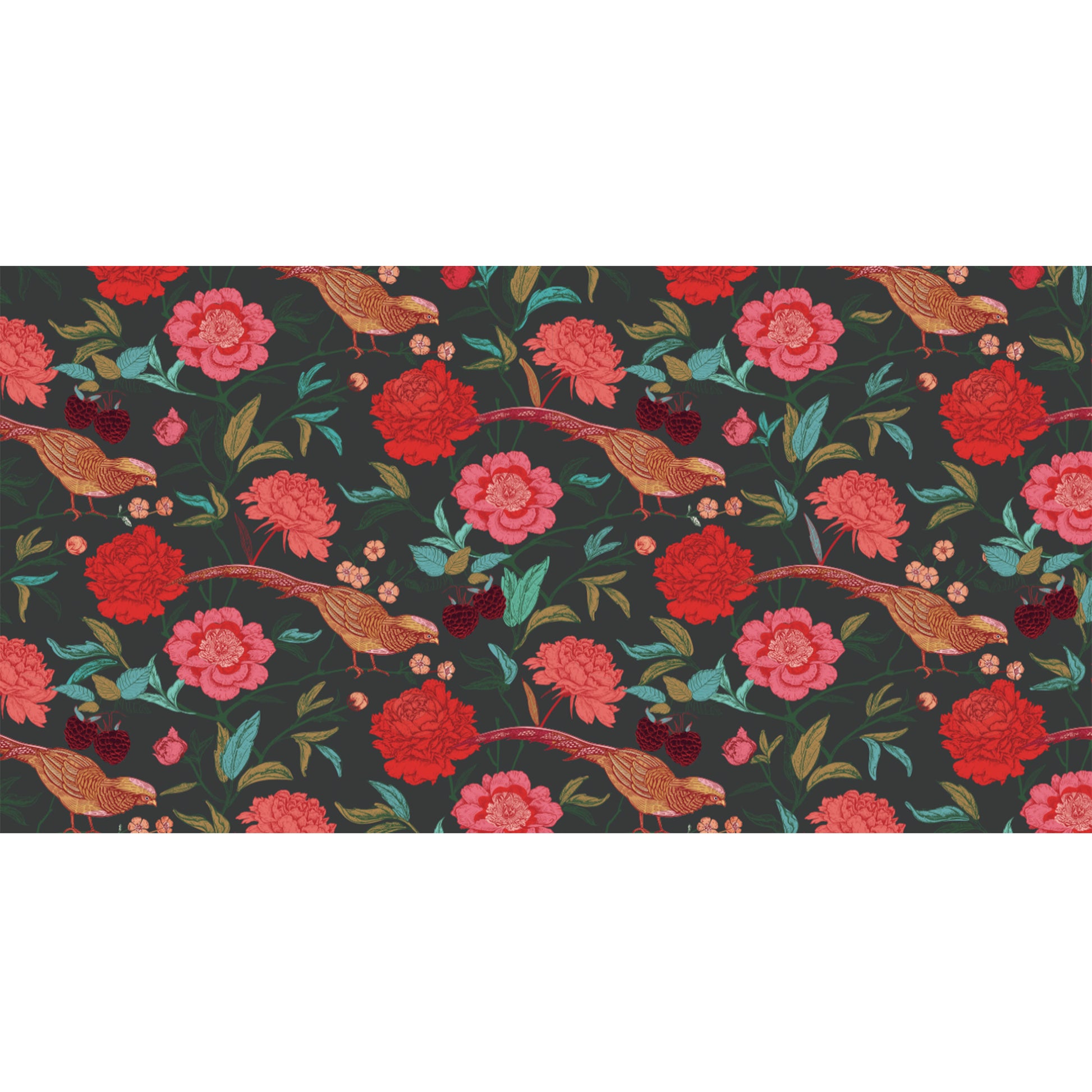 BIRD PARADISE CASHMERE SCARF