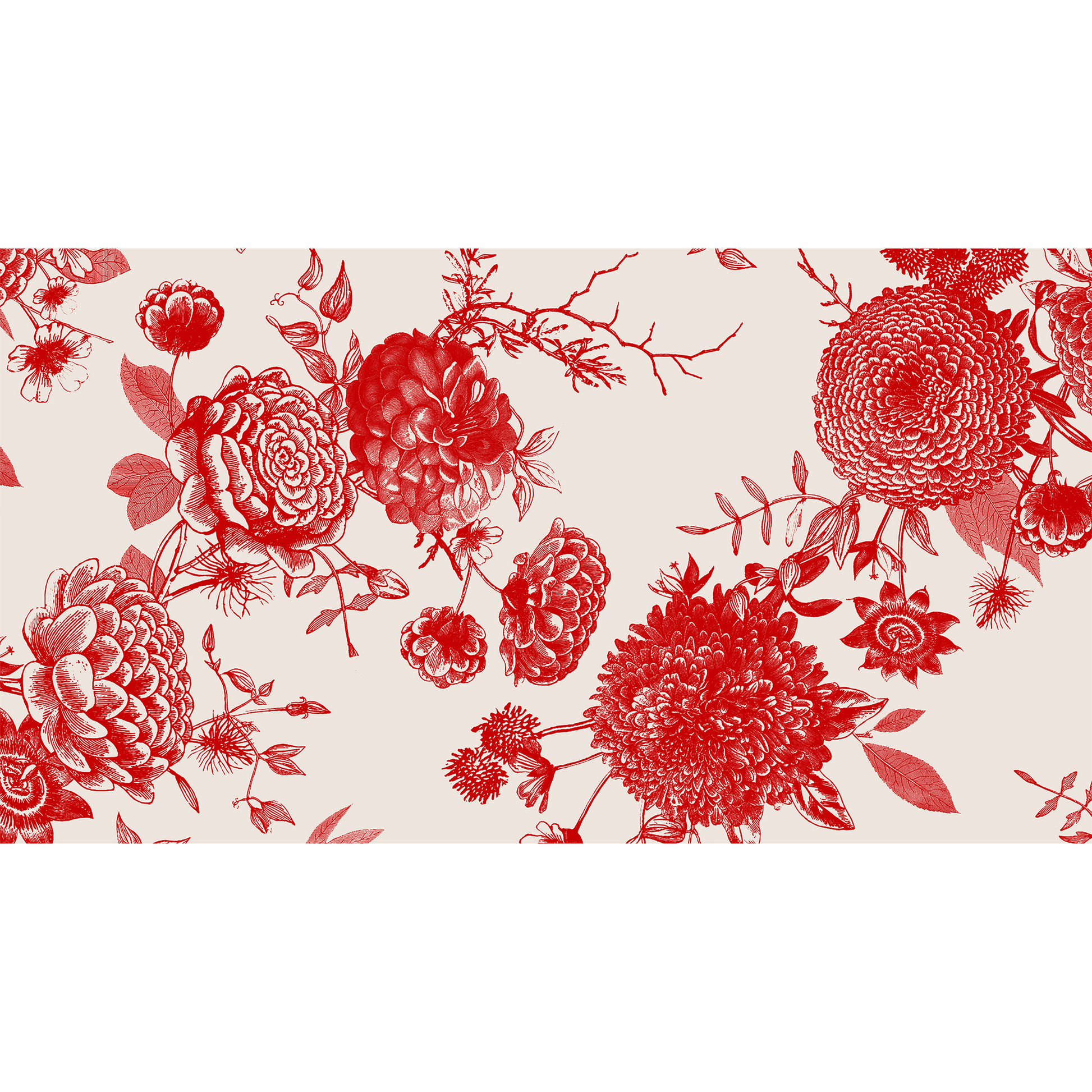 FLOWER EXPLOSION CASHMERE SCARF