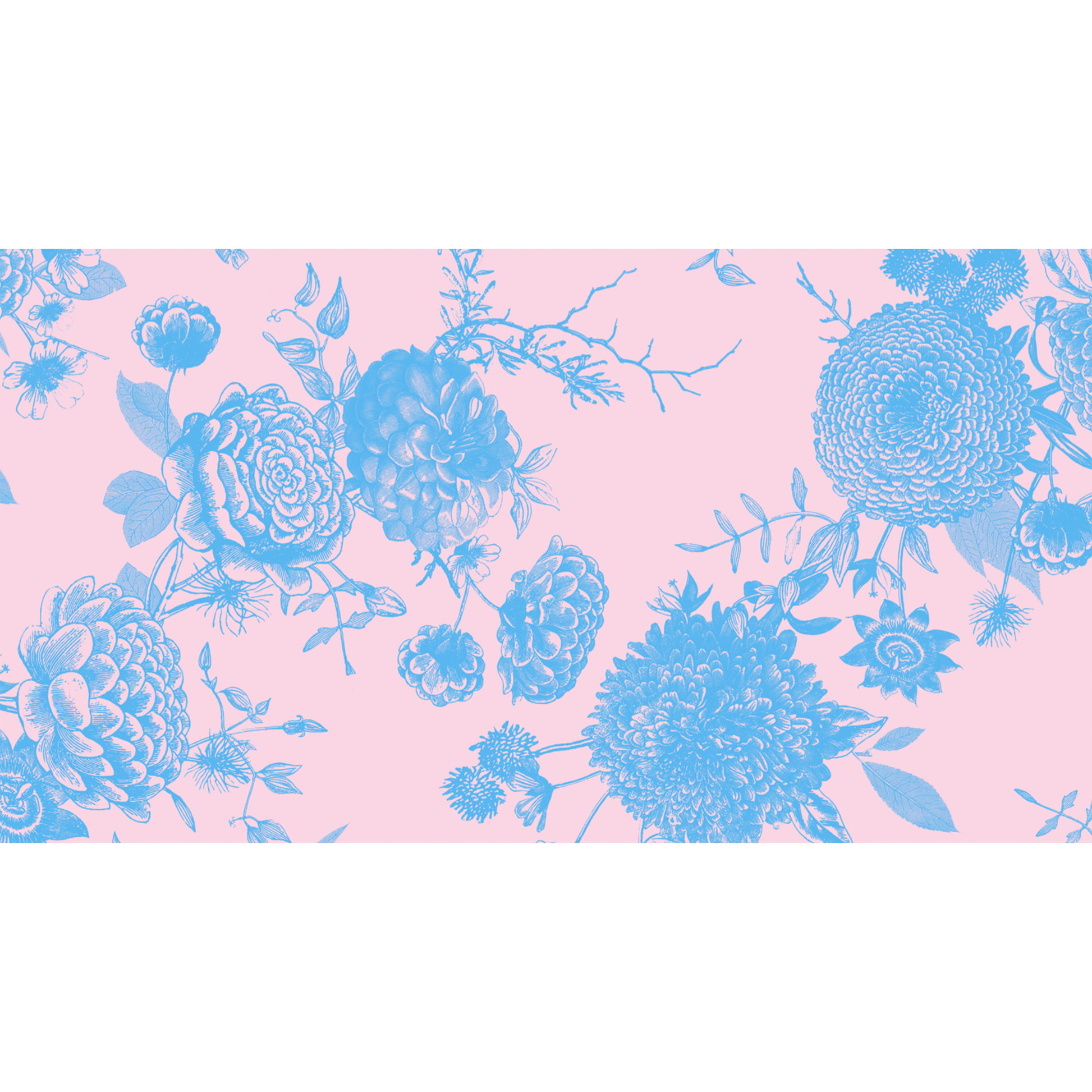 FLOWER EXPLOSION CASHMERE SCARF