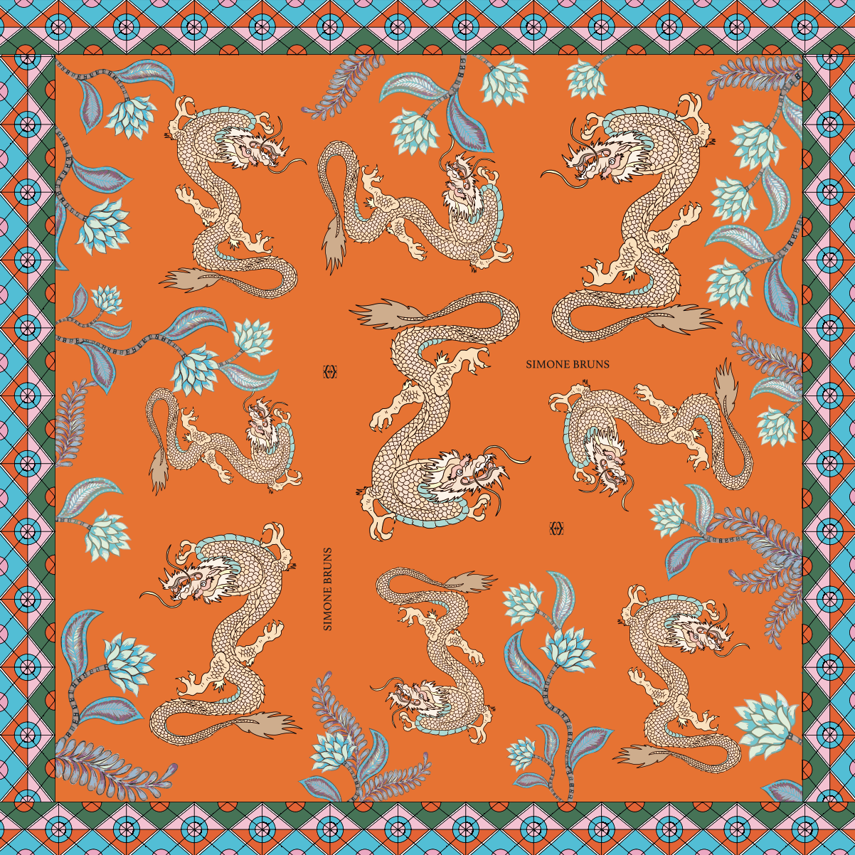 DRAGONALLY MINI NECK TIE