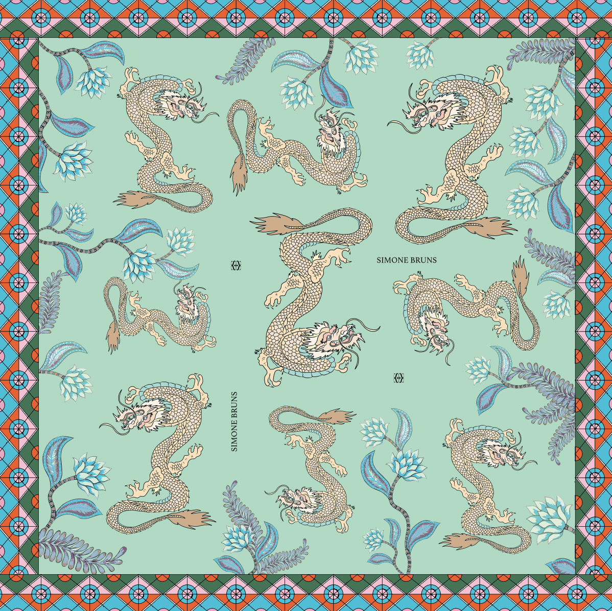 DRAGONALLY MINI NECK TIE