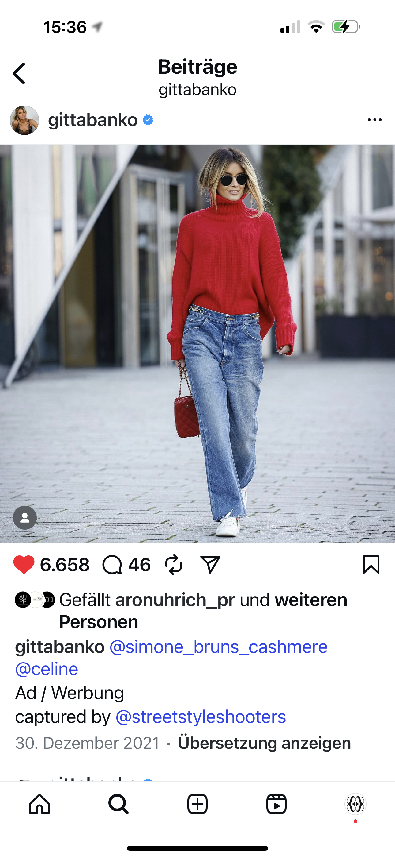 GABRIELLE SWEATER - ROUGE