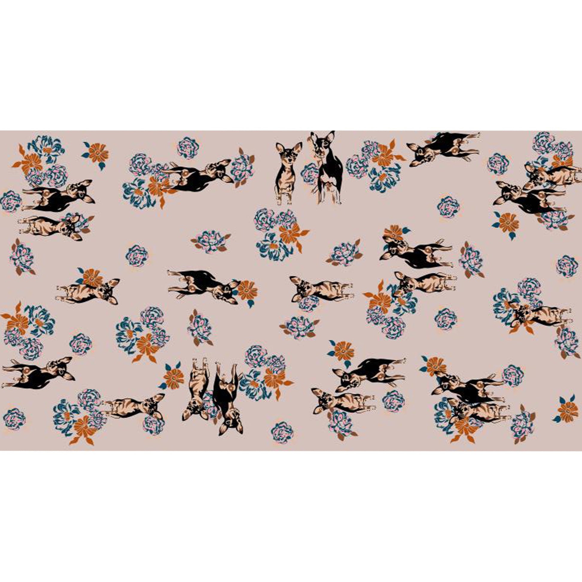 DOGS CASHMERE SCARF
