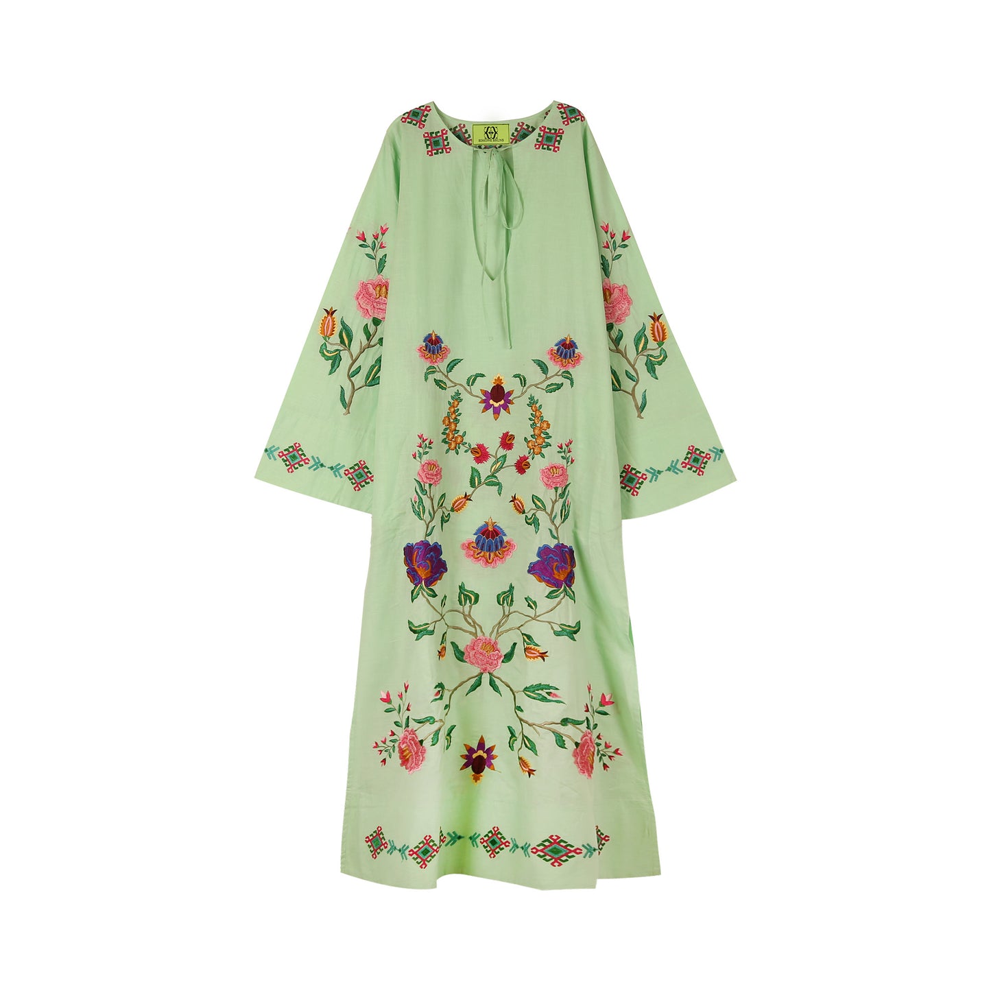 ETHNO FLORAL LINEN TUNIC