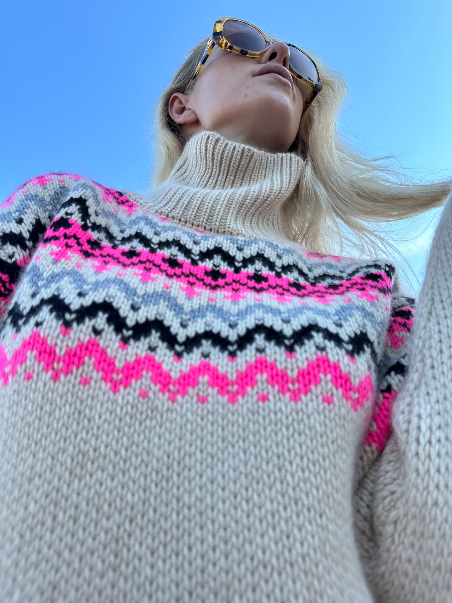 GABRIELLE SKI SWEATER OS