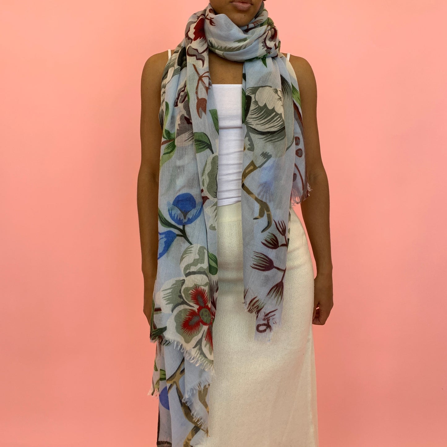 PETUNIA CASHMERE SCARF