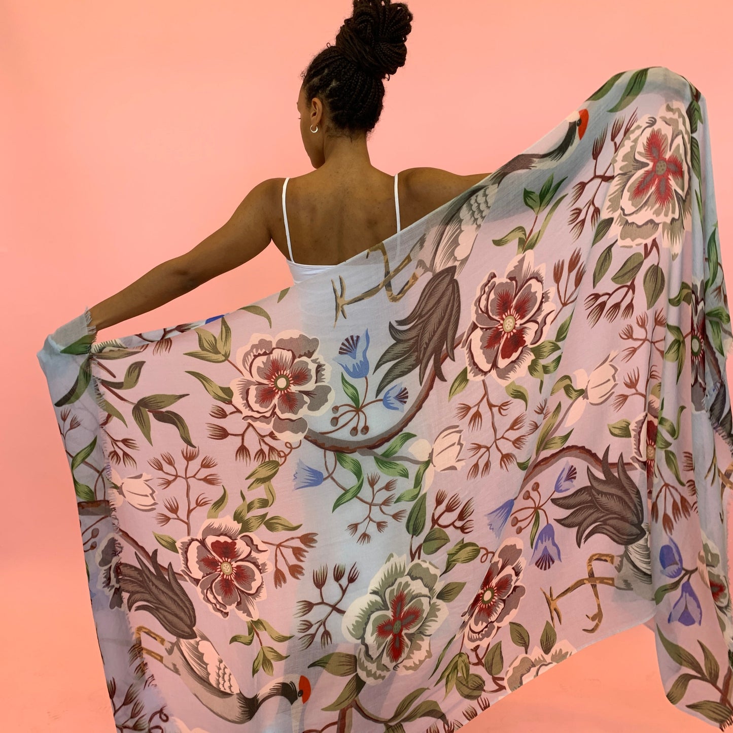PETUNIA CASHMERE SCARF