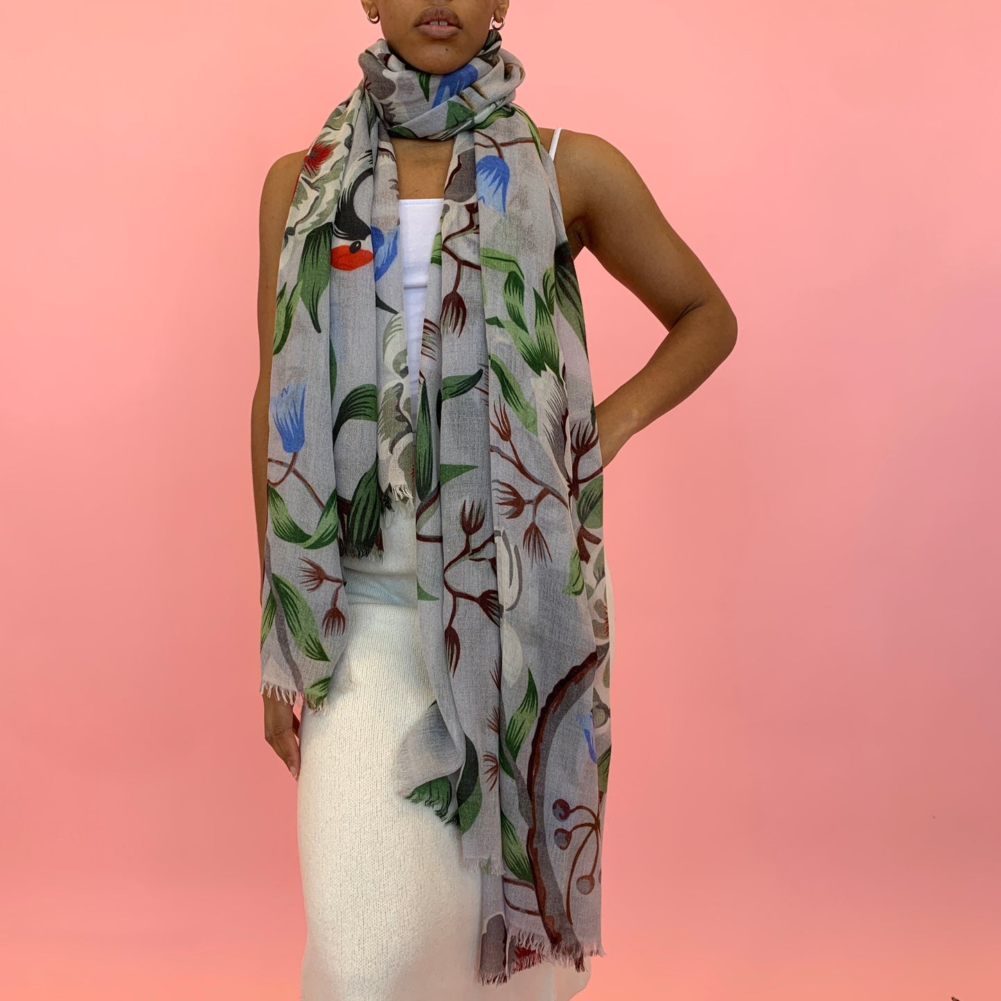 PETUNIA CASHMERE SCARF