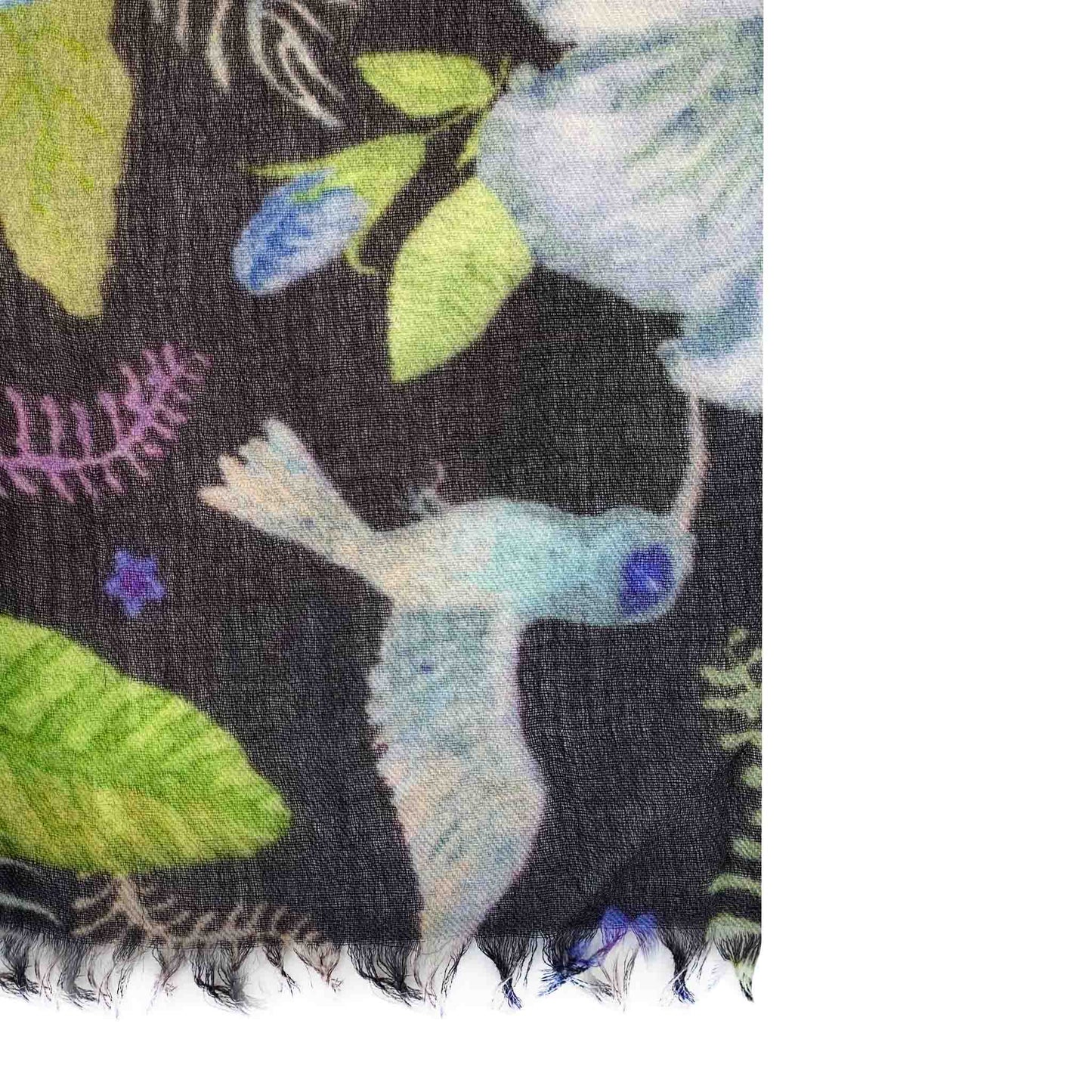 PARROT CASHMERE SCARF