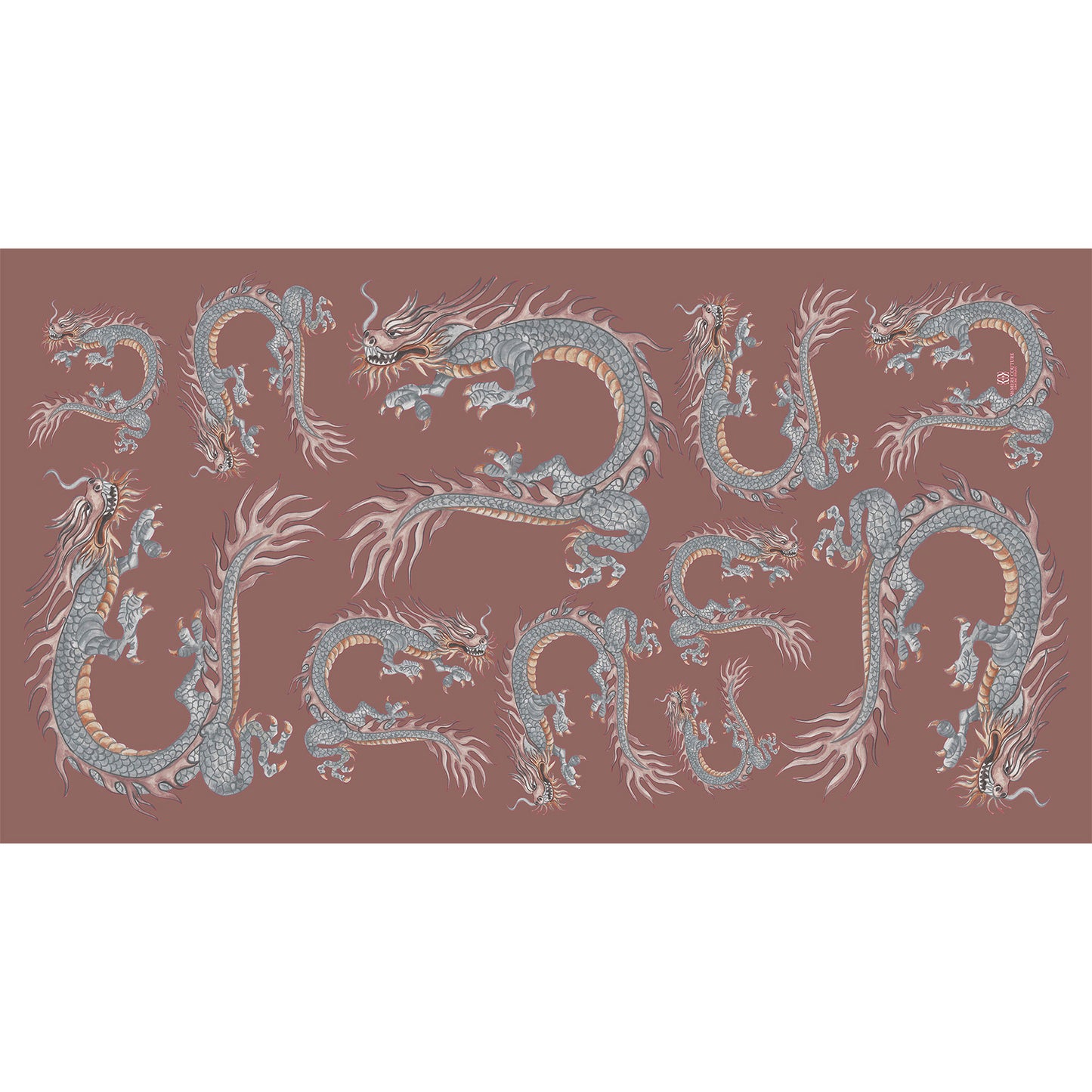 DRAGON CASHMERE SCARF