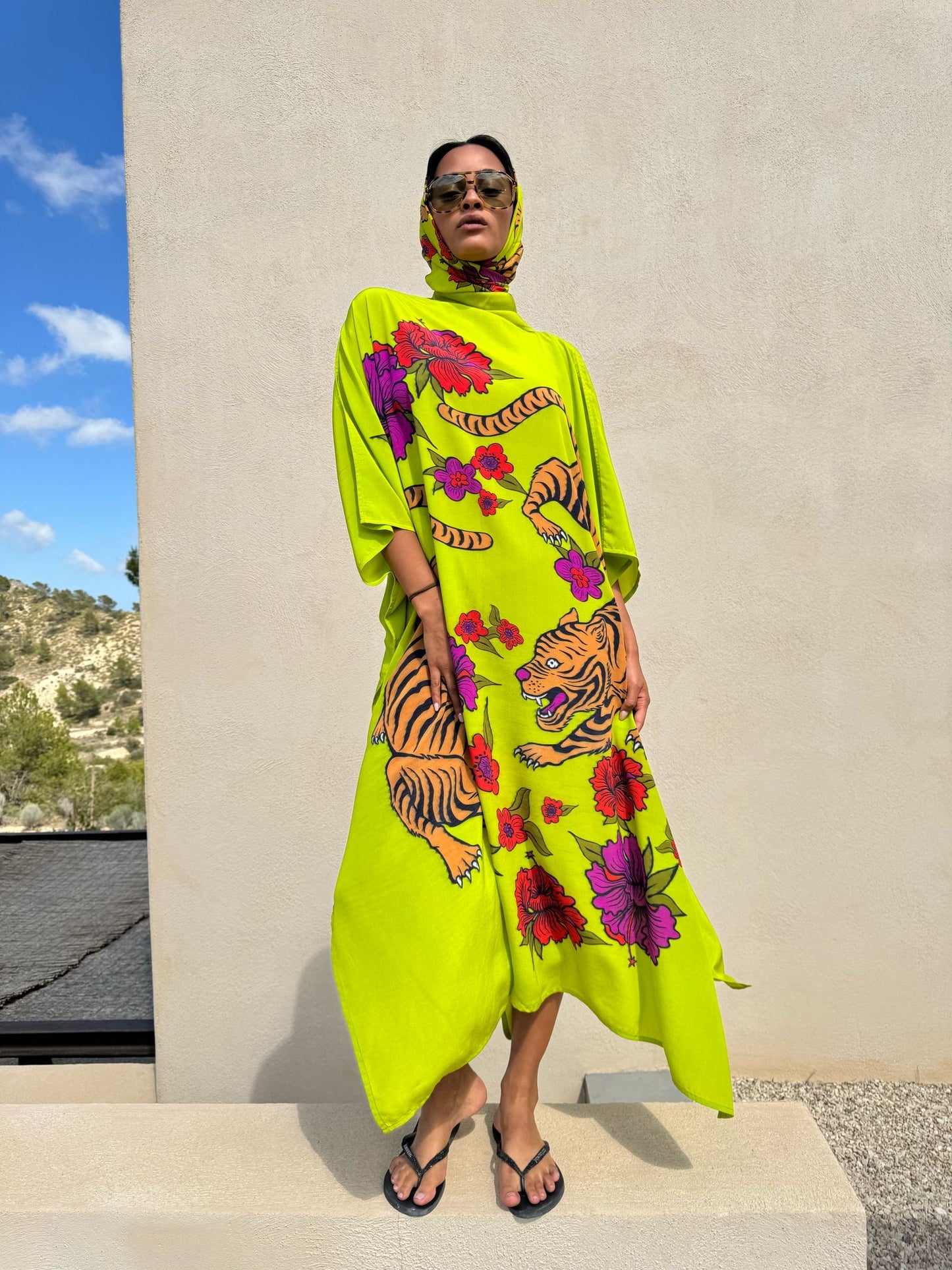 TIGER LILLY SILK TUNIC