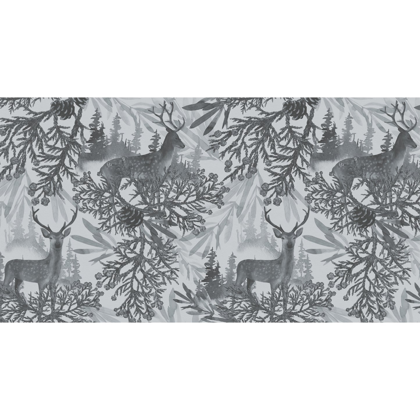 DEER CASHMERE SCARF