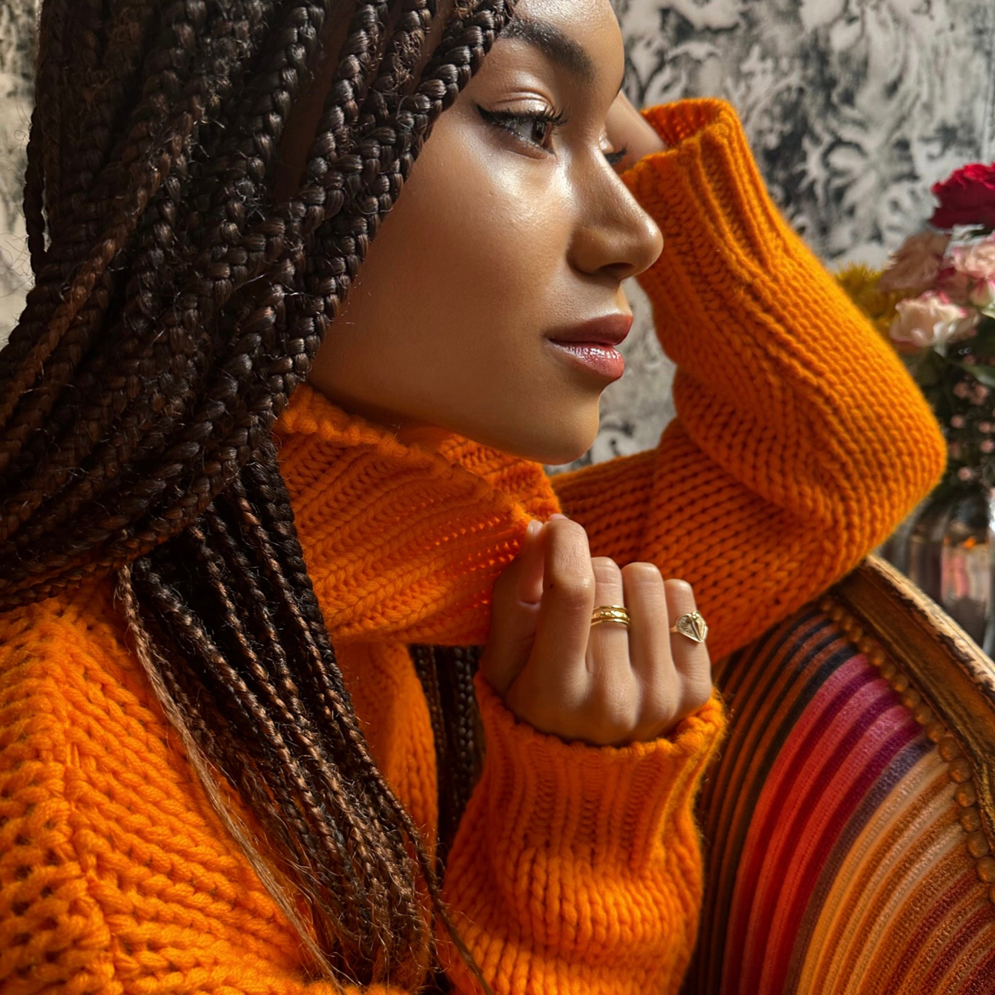 GABRIELLE SWEATER OS