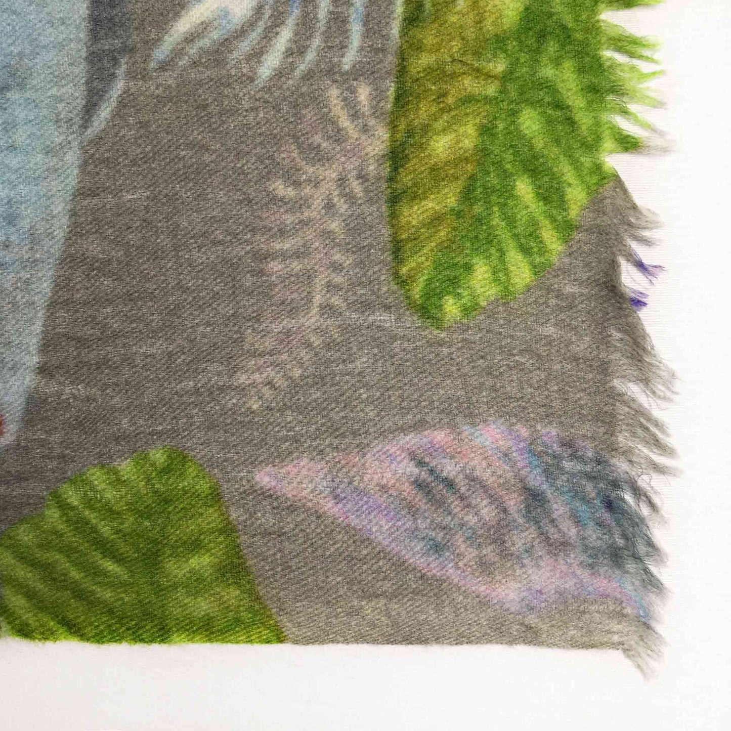 PARROT CASHMERE SCARF