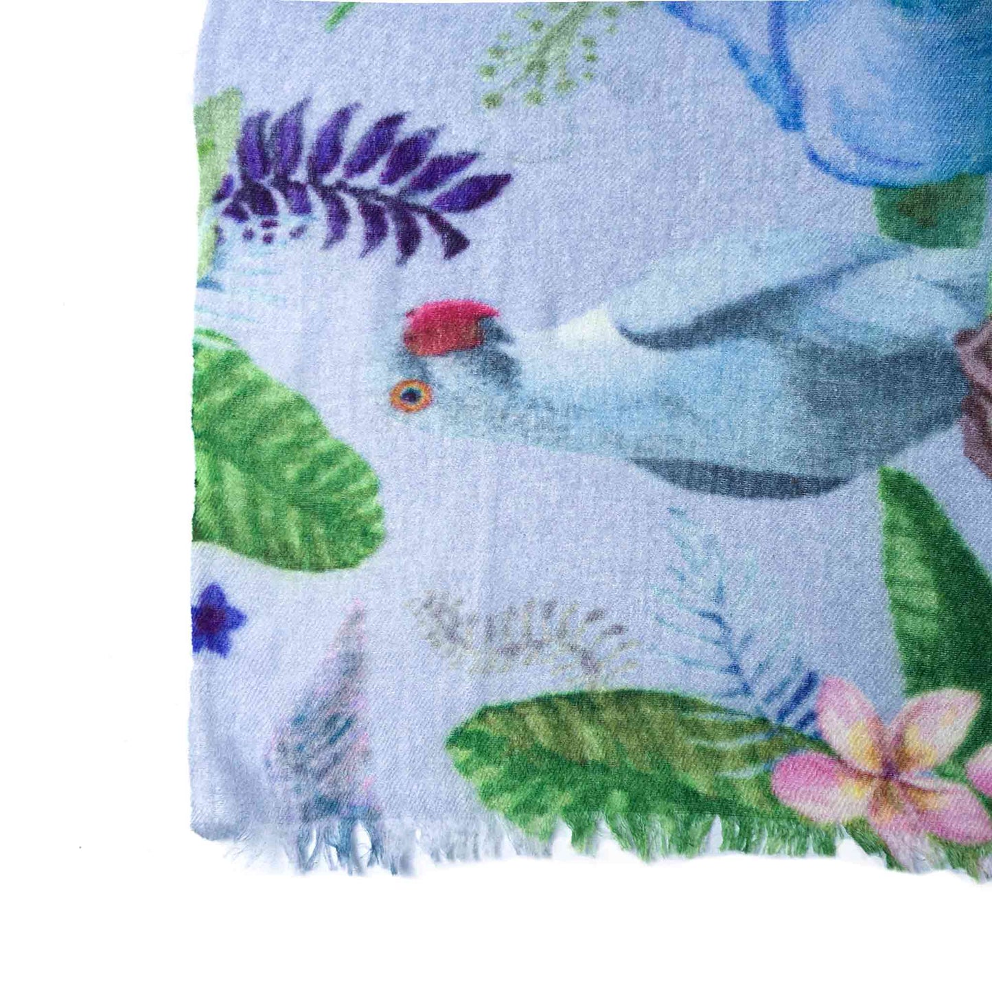 PARROT CASHMERE SCARF