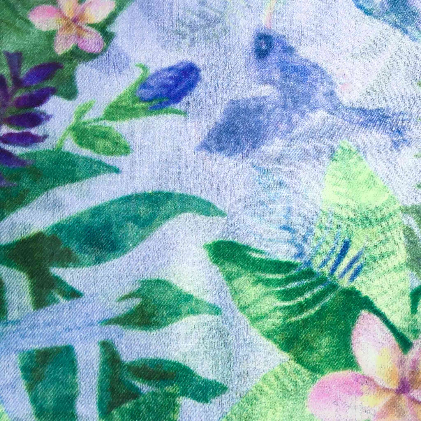 PARROT CASHMERE SCARF