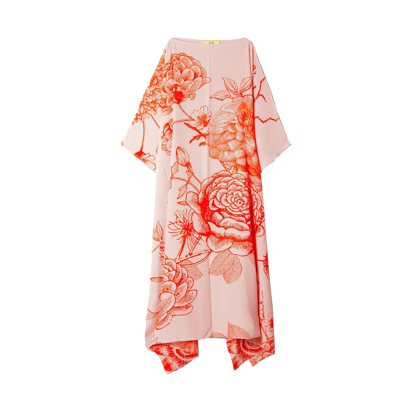 FLOWER EXPLOSION SILK TUNIC