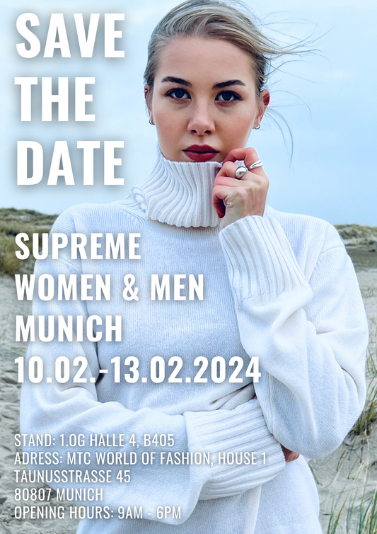 MEET US AT THE SUPREME WOMEN & MEN IN MUNICH 10.02.-13.02.2024