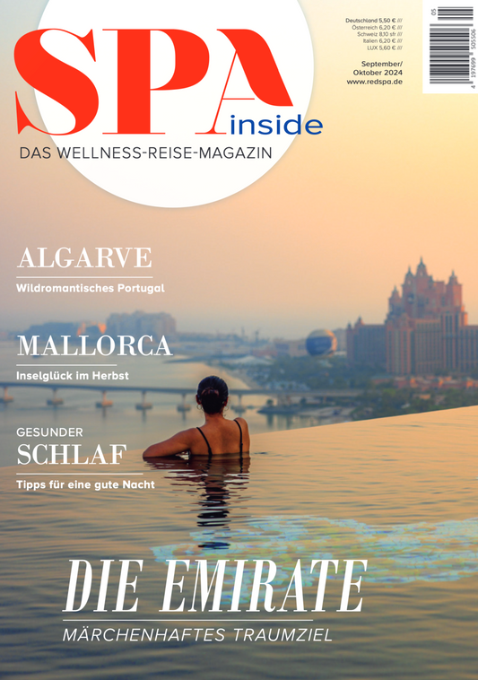 SIMONE BRUNS TUNICS FEATURED IN DER "SPA INSIDE"