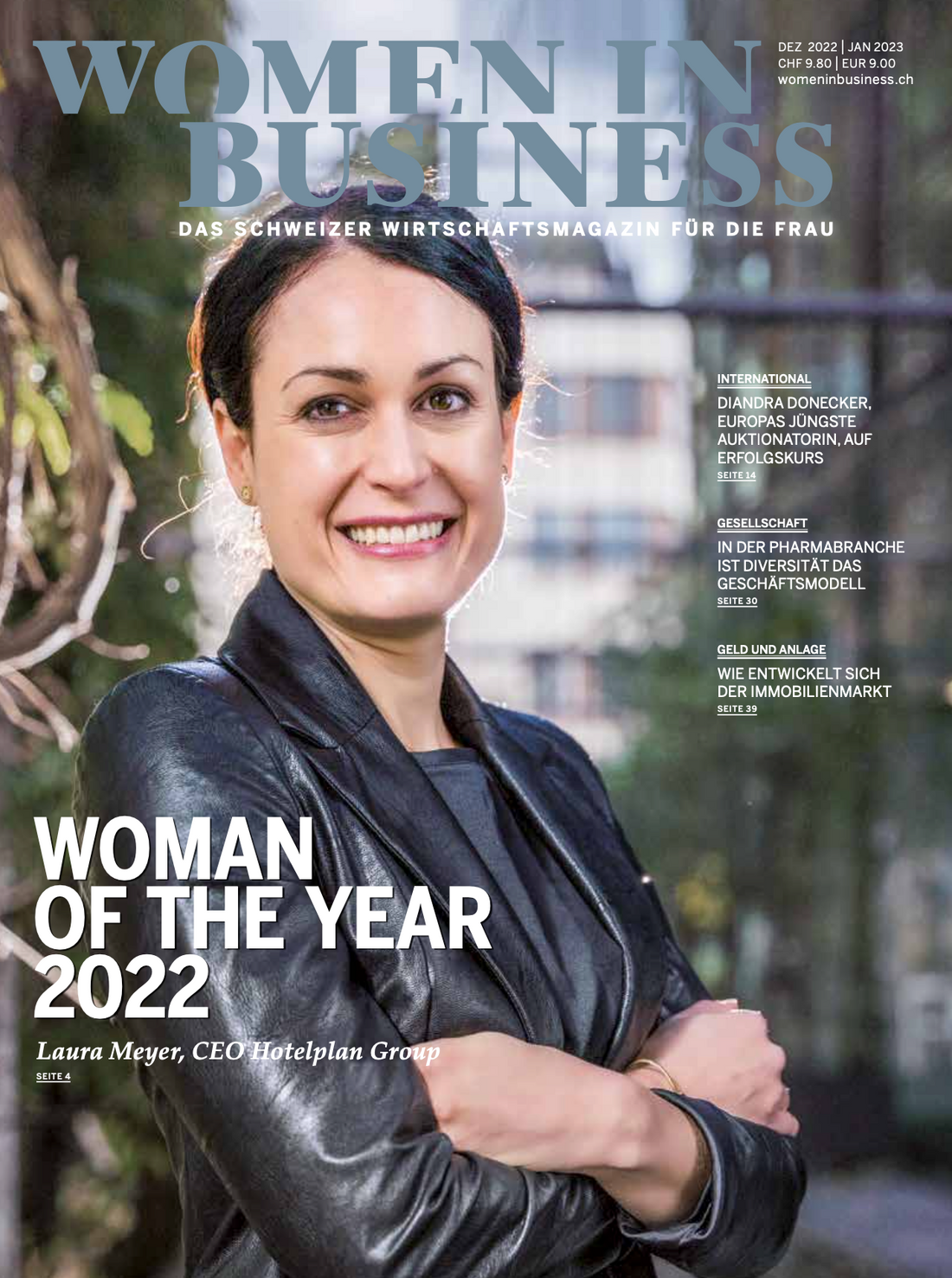 Unser Gabrielle in der WOMEN IN BUSINESS