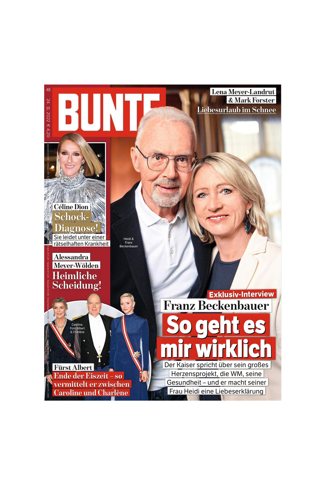 Ein ganzer Look in der neuen BUNTE