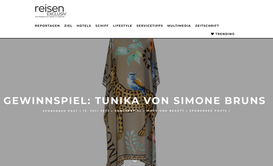 GEWINNSPIEL BEI SIMONE BRUNS auf www.reisenexclusiv.com/gewinnspiel-tunika-simone-bruns/