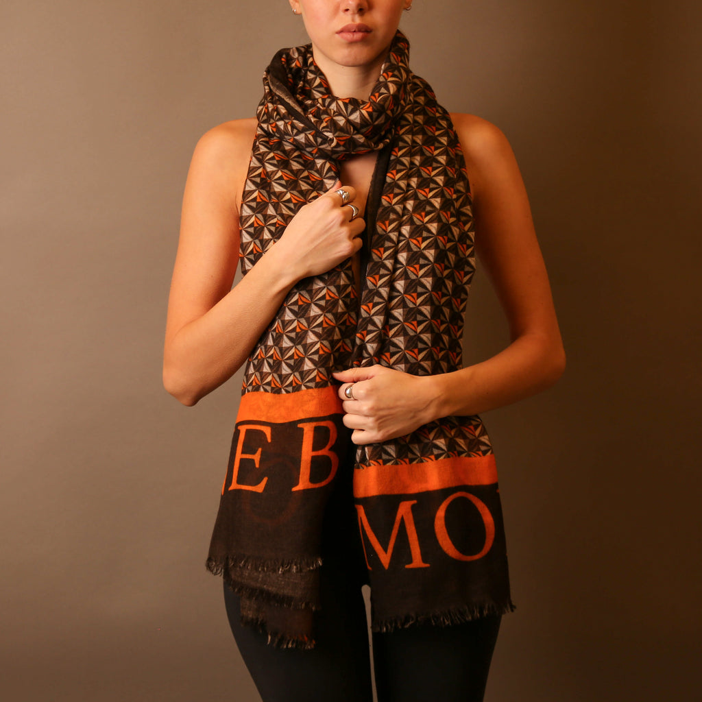 RETRO CASHMERE SCARF