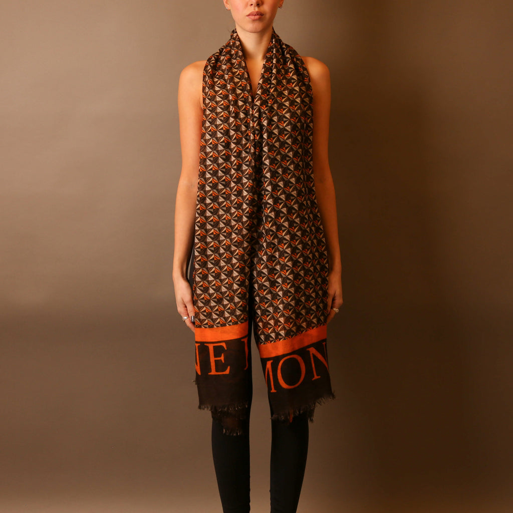 RETRO CASHMERE SCARF