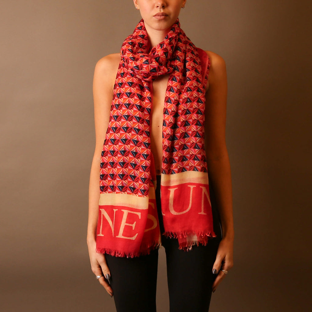 RETRO CASHMERE SCARF