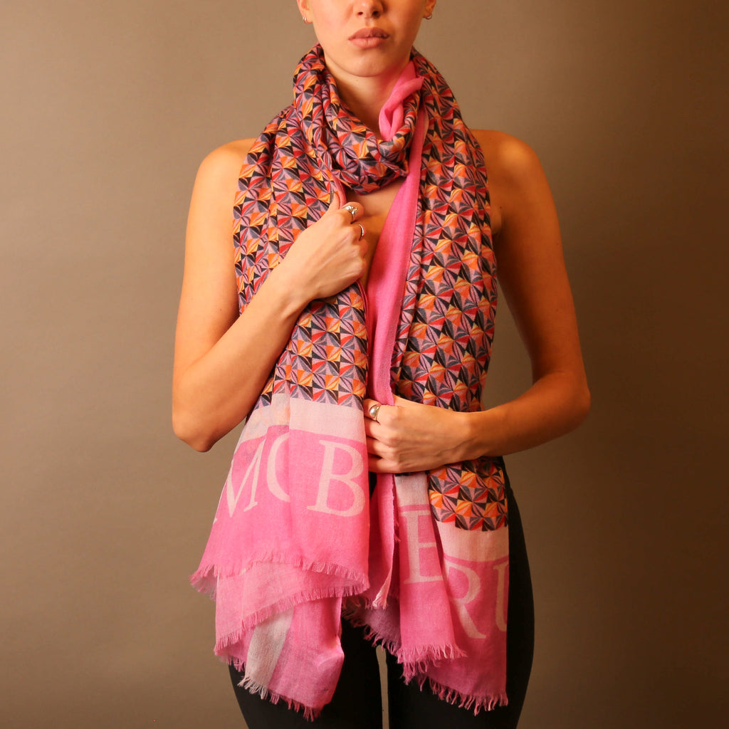 RETRO CASHMERE SCARF
