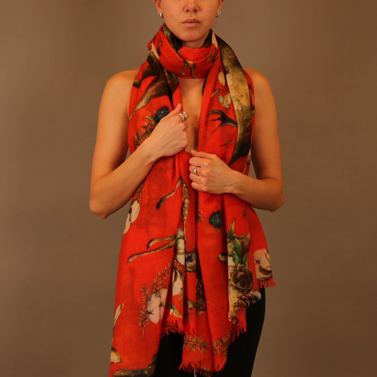 MUSK CASHMERE SCARF