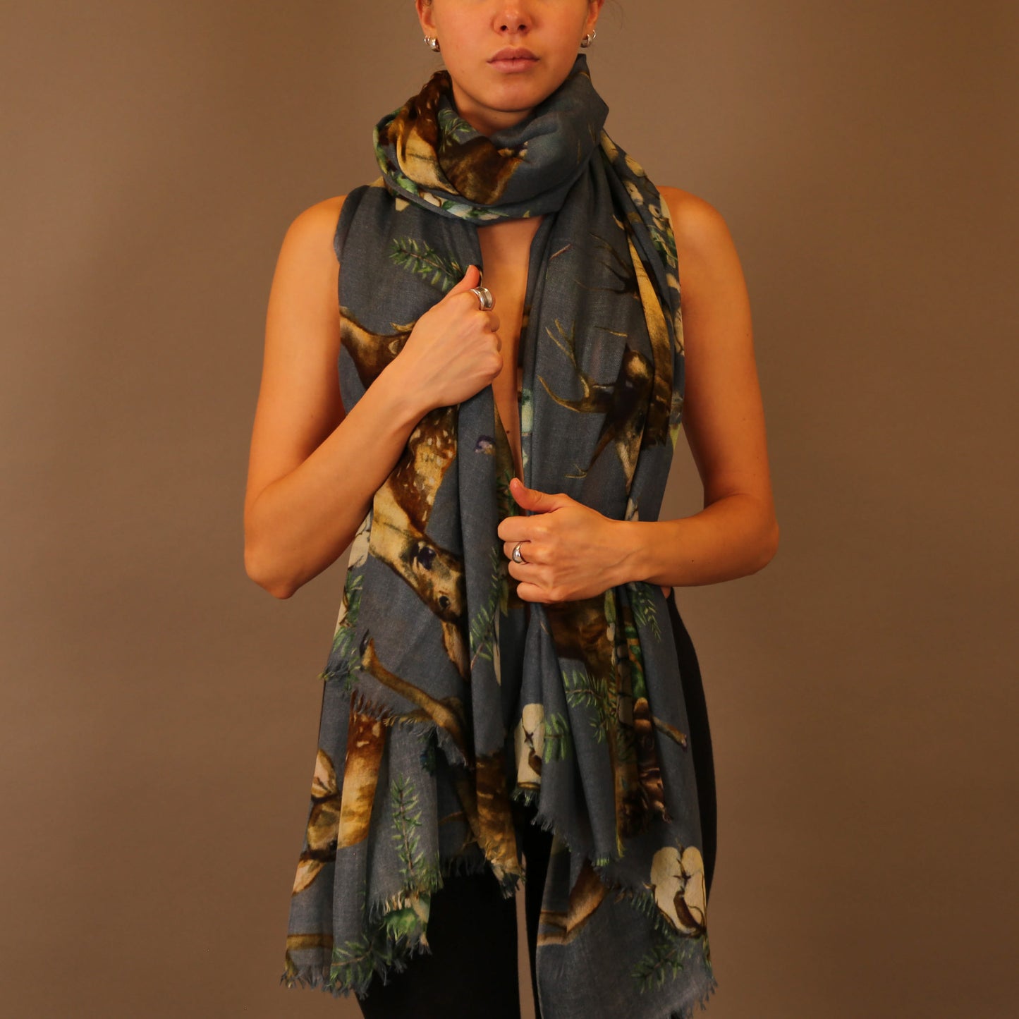 MUSK CASHMERE SCARF