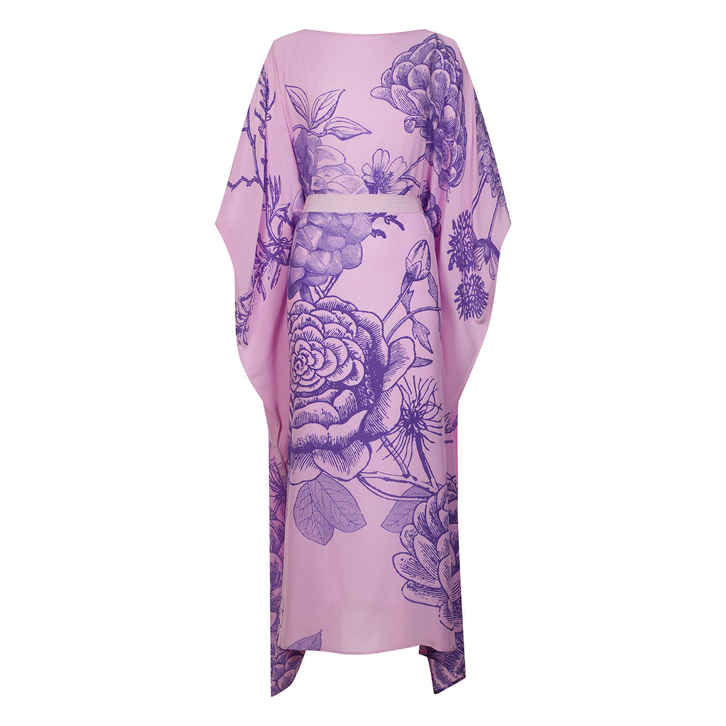 FLOWER EXPLOSION EVENING DRESS