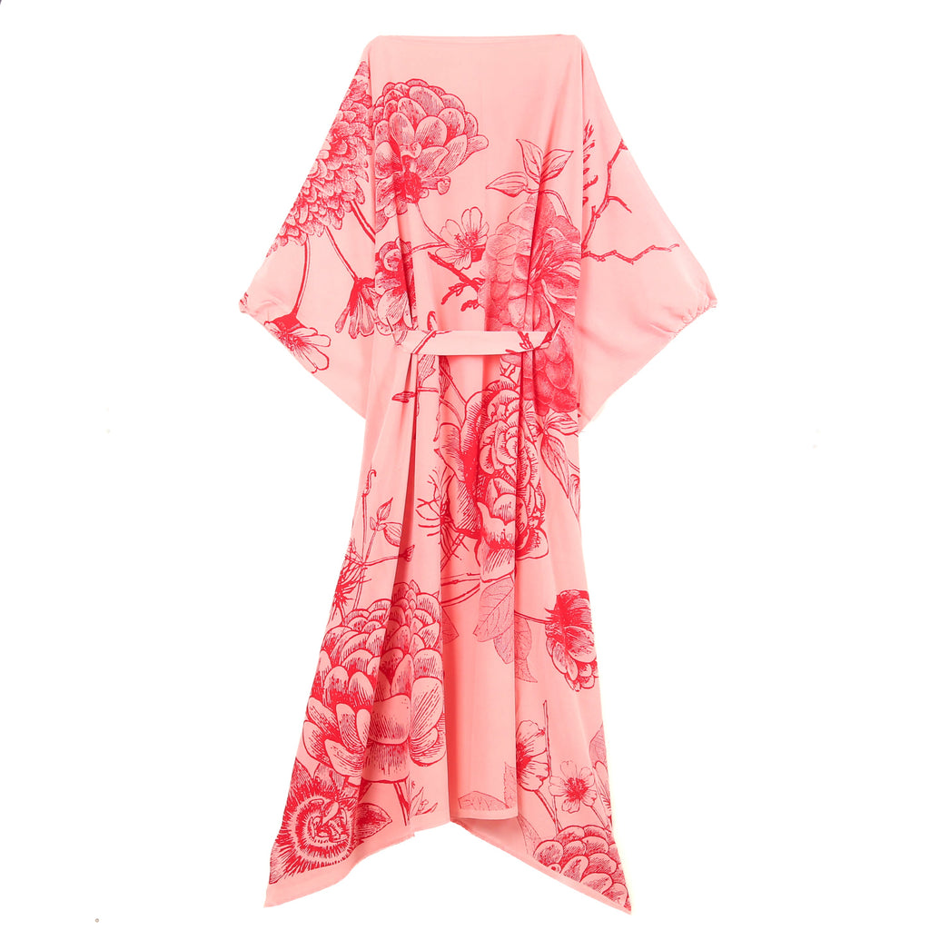 FLOWER EXPLOSION EVENING DRESS