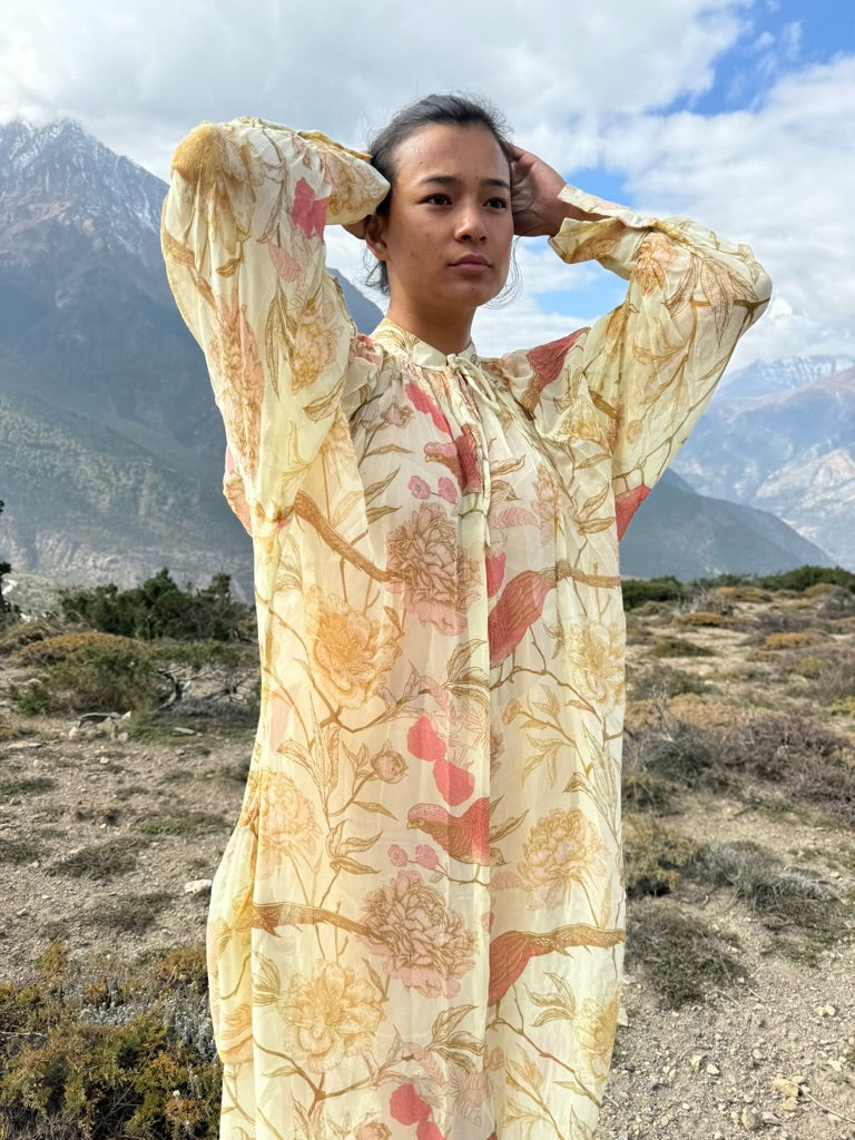 BIRD PARADISE SARA DRESS