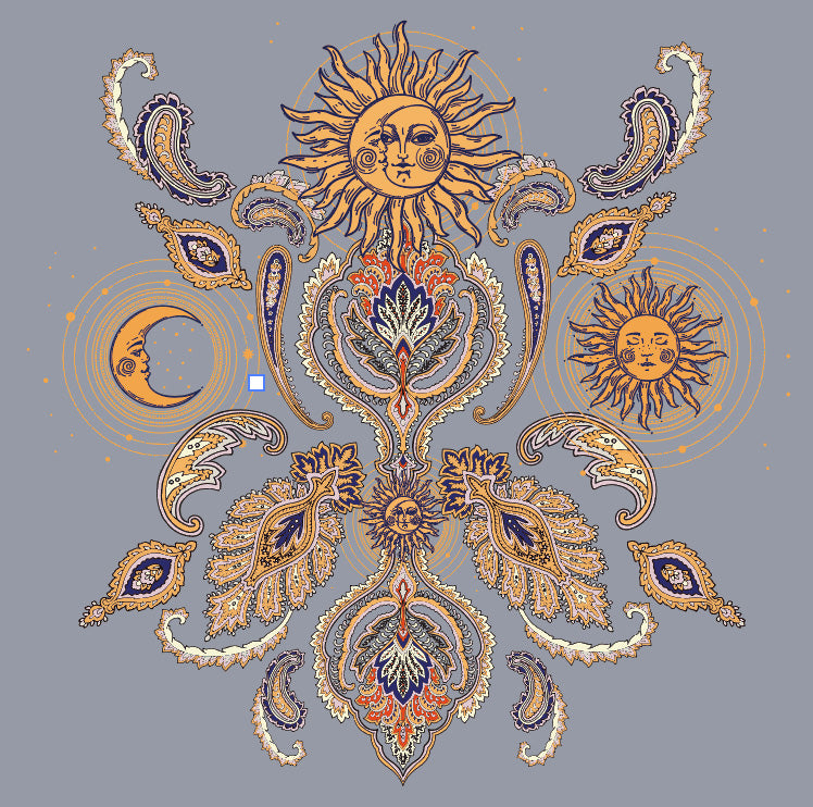 SUN GLOW MINI NECK TIE