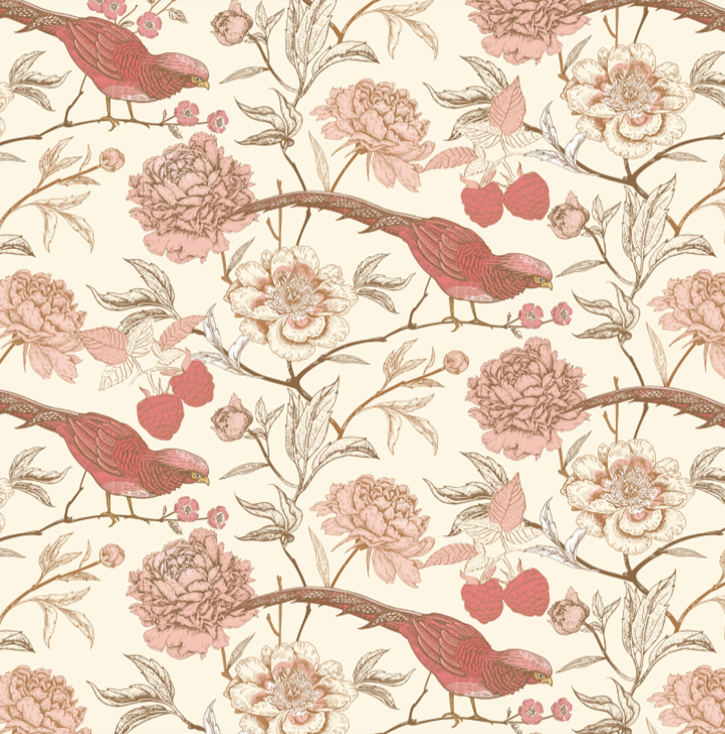 BIRD PARADISE MINI NECK TIE