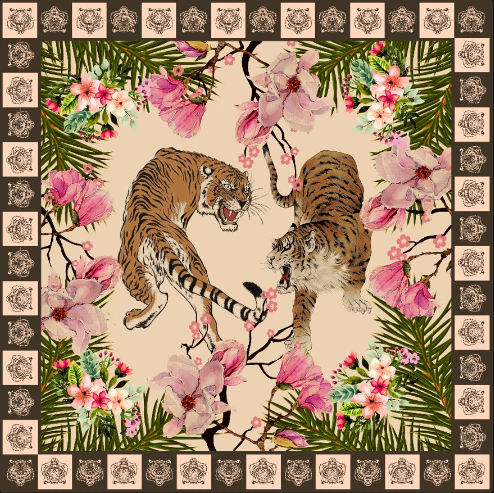 ROARING TIGER MINI NECK TIE