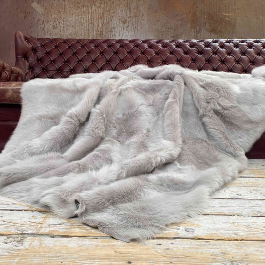 XL TOSCANA LAMMFELL DECKE