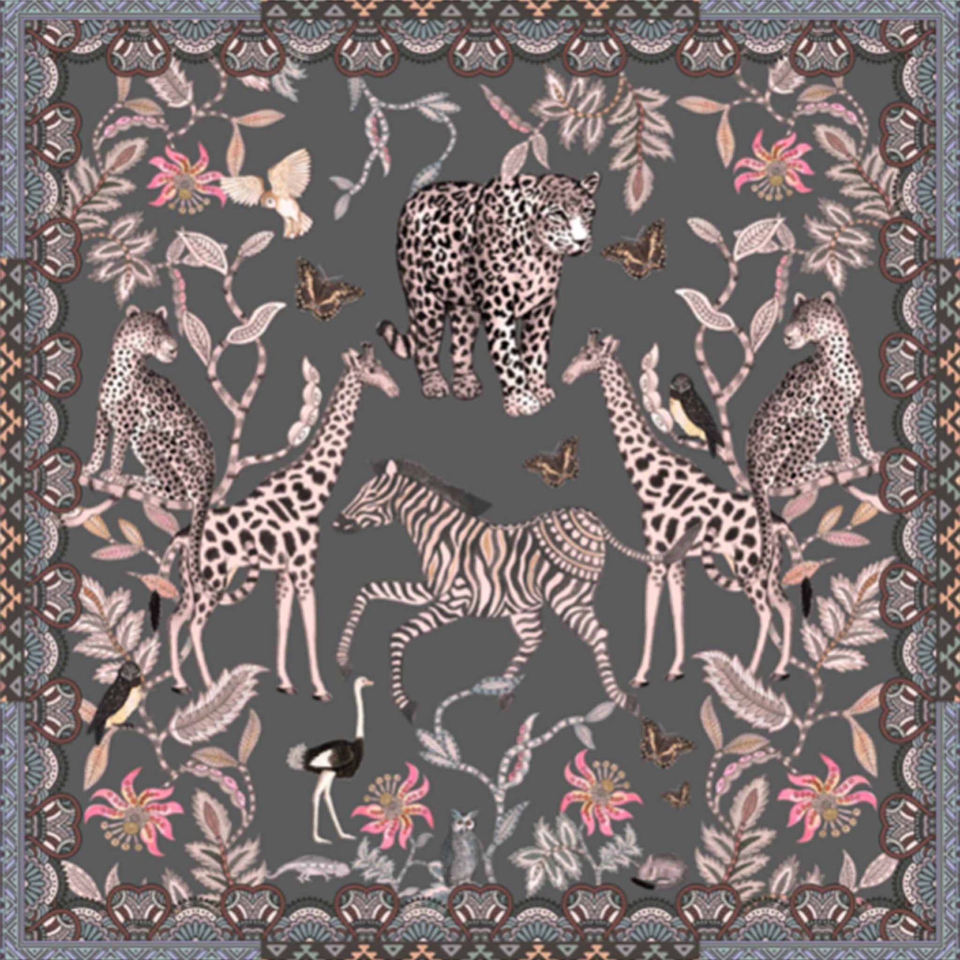 WILDLIFE MINI NECK TIE