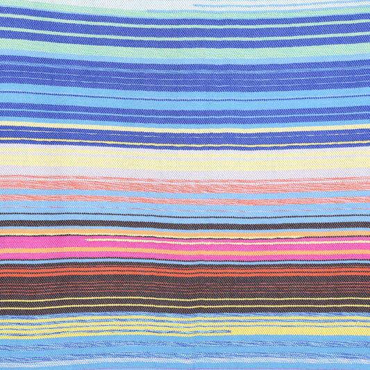 COLORFUL STRIPES CASHMERE SCARF