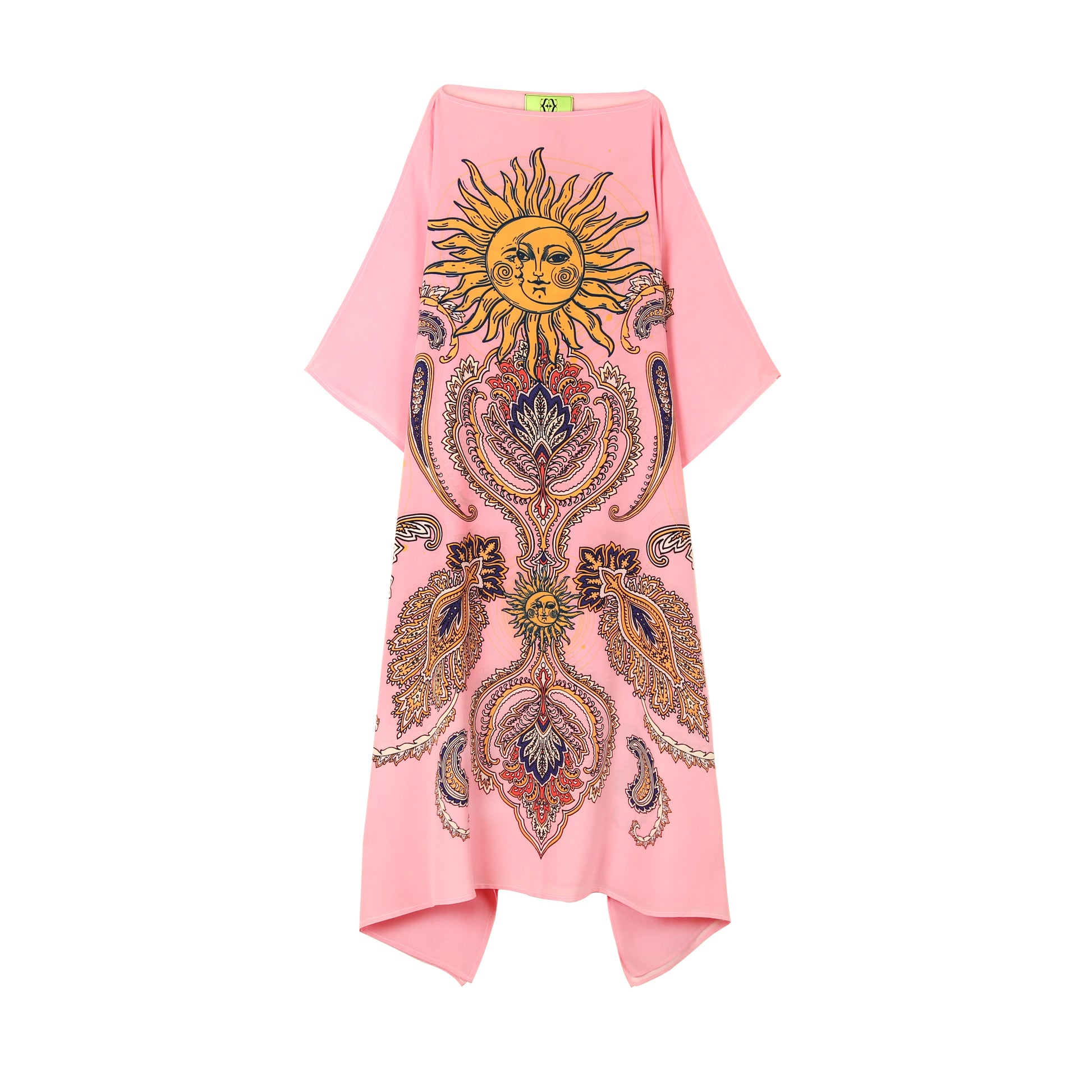 SUN GLOW SILK TUNIC